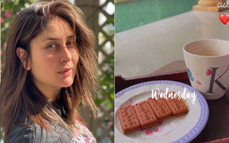 Kareena Kapoor Khan Enjoys A Cup Of Chai, Bourbon Biscuits On A Rainy Day; Gives Glimpse Of Her Simple Evenings