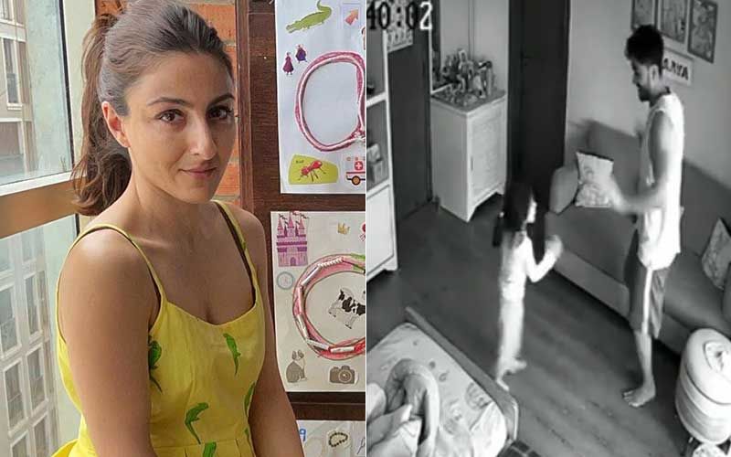 Soha Ali Khan Shares CCTV Footage Of Kunal Kemmu And Daughter Inaaya Dancing; Gives A Glimpse Of 'Just Another Morning' In Her Home-WATCH