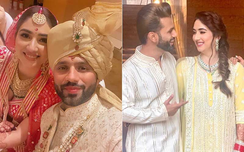 Rahul Vaidya Shares First Selfie With Disha Parmar As ‘Mr And Mrs Vaidya’; Couple Looks Overjoyed In Photos From Post-Wedding Lunch