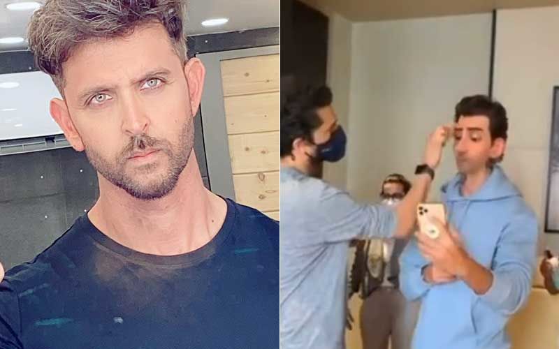 Hrithik Roshan Turns Disney Pixar Character In Latest Post; Actor Looks Handsome As He Gets His Makeup Done