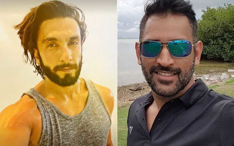 Ranveer Singh Shares Pics With MS Dhoni After Football Practise Session; Actor Says ‘Bade Bhai Ke Charnon Mein Hamesha’