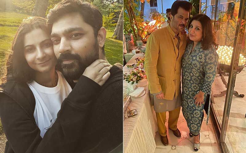 Rhea Kapoor And Karan Boolani Wedding Reception: Farah Khan Poses With The Father Of The Bride, Anil Kapoor; PICS Of The Newly Weds With Friends