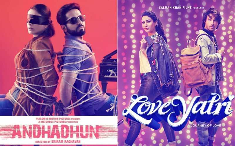 Andhadhun, LoveYatri Box-Office Collection, Day 2: Ayushmann-Tabu Pick Up, Aayush-Warina Yet To Cover Ground