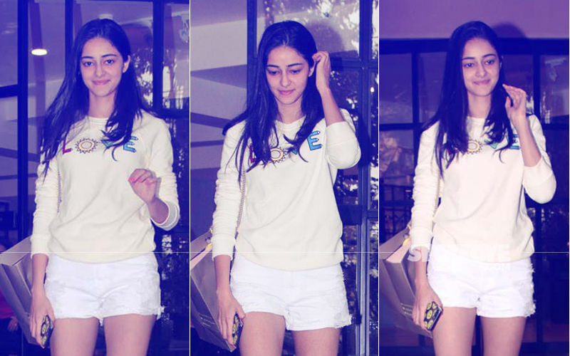 Ananya Panday Goes Shopping And Makes Heads Turn