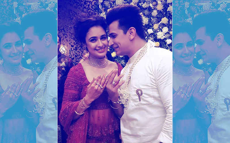 Prince Narula-Yuvika Chaudhary Engagement: Couple Looks Madly In Love As They Exchange Rings