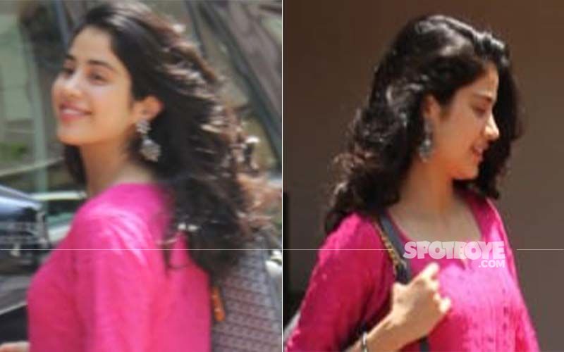 Natural Hair, Comfortable Outfit And Flats, Janhvi Kapoor Is Every Girl On  A Hot Summer Day!