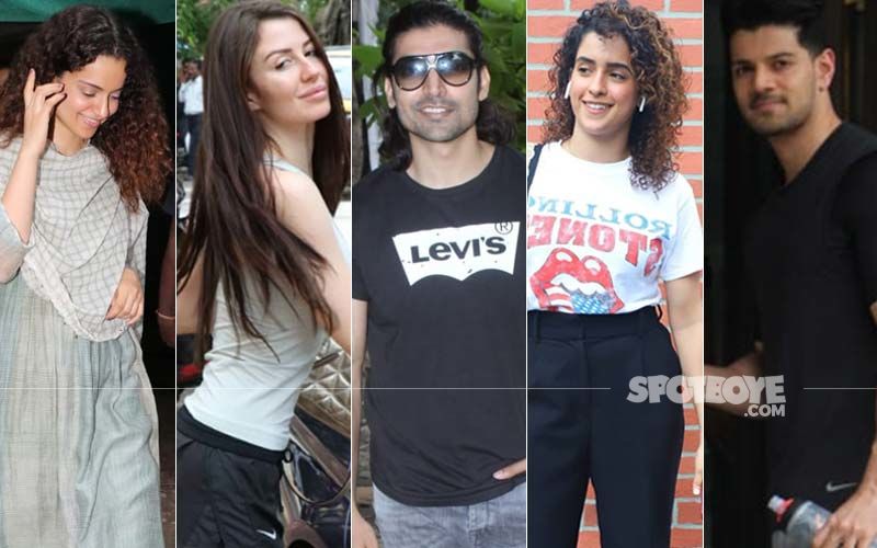 Celeb Spotting: Kangana Ranaut, Giorgia Andriani, Gurmeet Chaudhary, Sanya Malhotra and Suraj Pancholi Ace The Casual Look