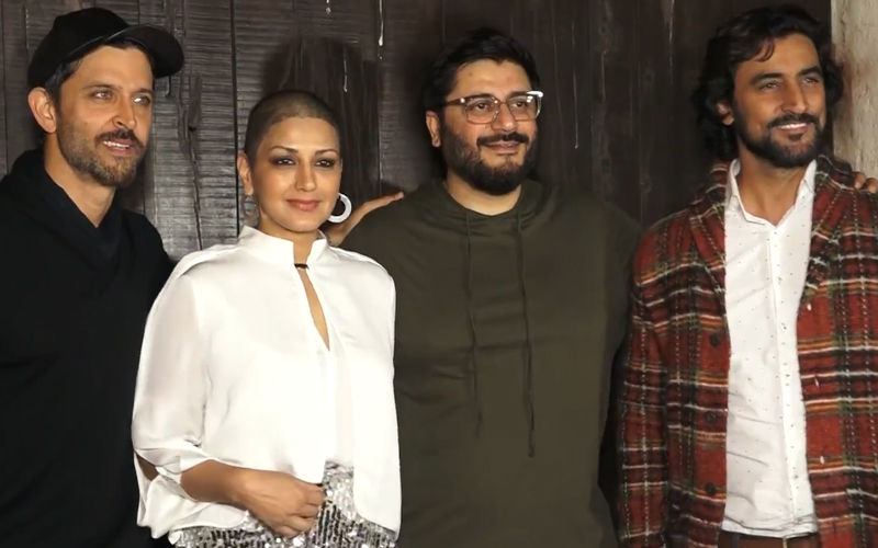 Hurrah! Cancer Survivor Sonali Bendre Brings In 2019 With A Party- Video Inside