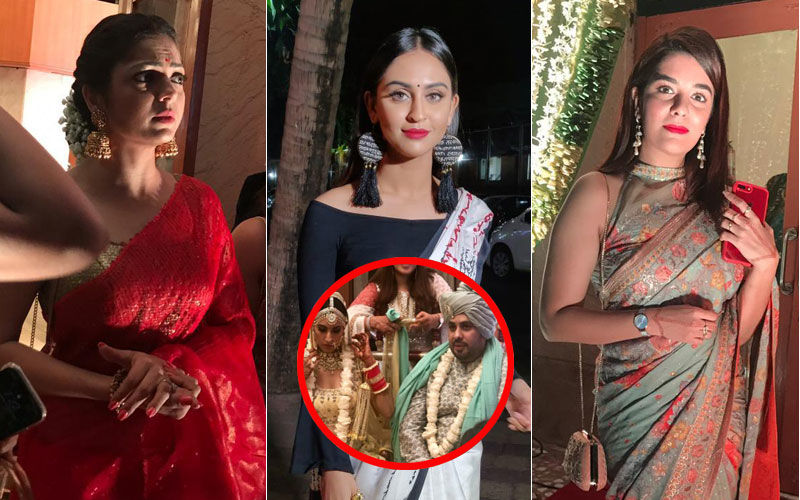 Additi Gupta’s Friends Drashti Dhami, Krystle D’Souza, Pooja Gor Join The Wedding Revelry