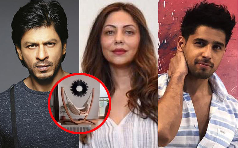 Shah Rukh Khan Accuses Sidharth Malhotra And Gauri Khan Of Stealing His Hammock