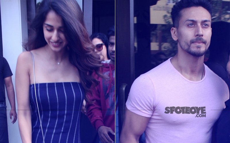 LOVE IS IN THE AIR: Tiger Shroff & Disha Patani Meet For Lunch
