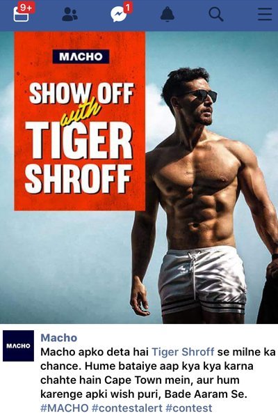 tiger shroff 1 tiger shroff 1