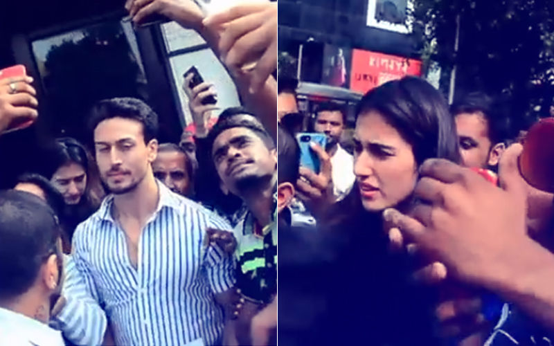 Why Did Tiger Shroff Leave Disha Patani Alone In A Mob? Watch Video