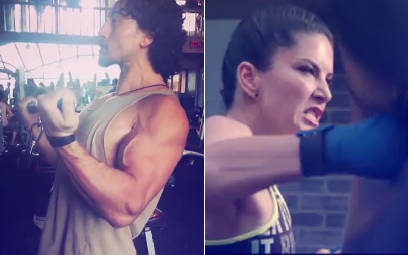 Workout Wednesday: Tiger Shroff Pumps It Up, Sunny Leone Sweats It Out