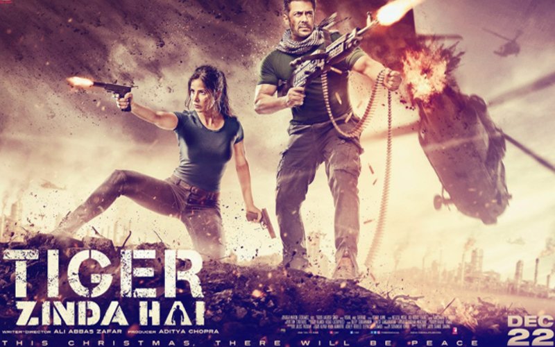 Salman Khan & Katrina Kaif Look Feisty In the First Poster Of Tiger Zinda Hai