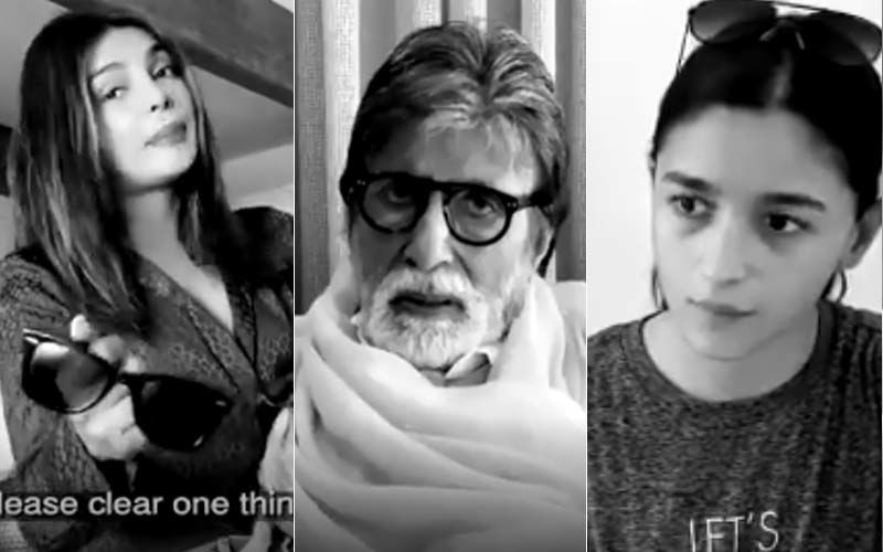 Ranbir Kapoor, Priyanka, Alia, Rajinikanth, Diljit Hunt For Amitabh Bachchan's Lost Glasses without Stepping Out; Spread Positive Message -VIDEO
