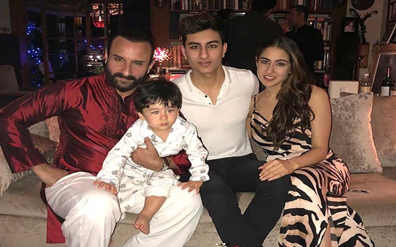 Father's Day 2020: Sara Ali Khan, Ibrahim Ali Khan And Taimur Ali Khan's Snapshots With Papa Saif Ali Khan Are The Coolest