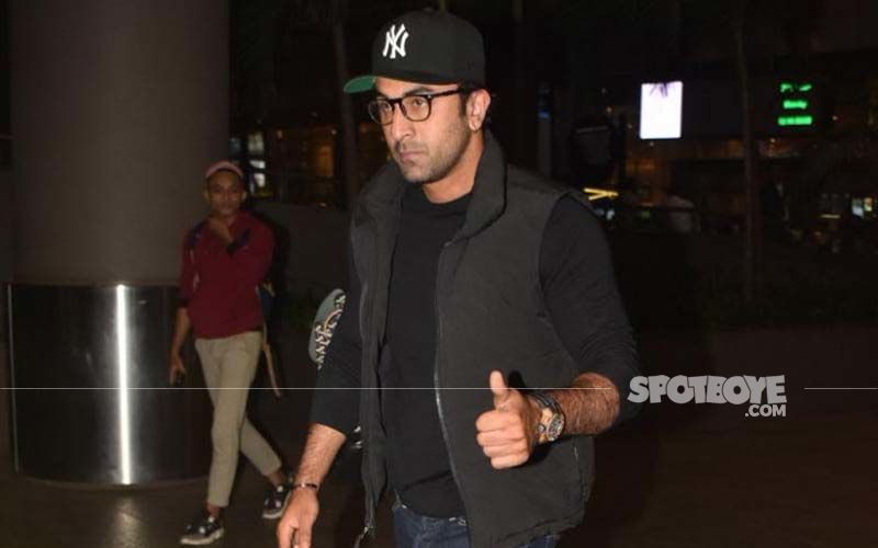 Ranbir Kapoor Is Back To The Bay After A Well-Spent Sunday With Neetu Kapoor And Sister Riddhima