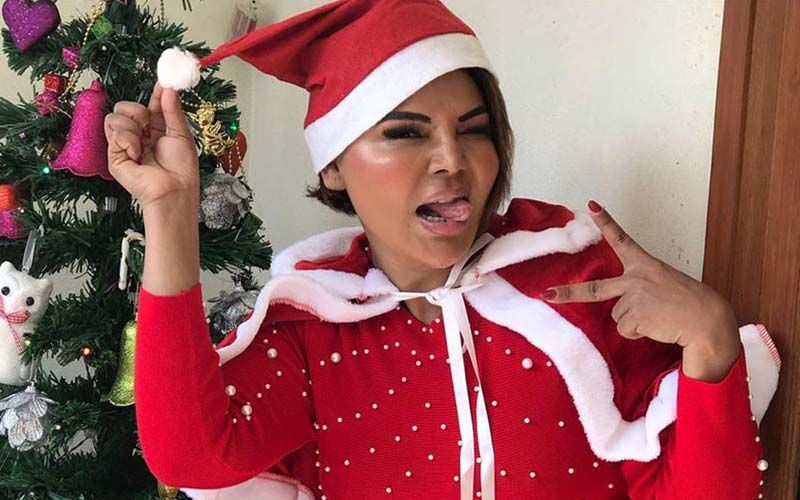 Bigg Boss 14:Rakhi Sawant Is One Goofball And Her Pictures Dressed As Sexy Santa Will Cheer You Up