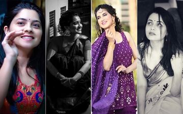 Marathi Actresses Hruta Durgule, Smita Gondkar, Sonalee Kulkarni, Prarthana Behere Flaunt Their Traditional Marathi Beauty