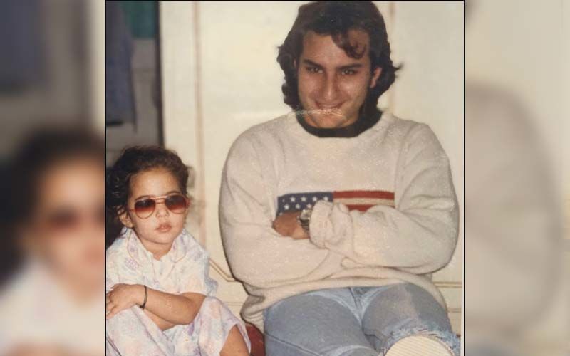 Unseen Pics Of Sara Ali Khan With Saif Ali Khan; From A Baby In His Arms To A Shining Star