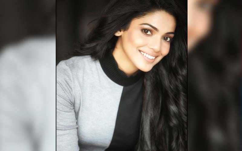Pooja Sawant Is Festive Ready In This Puff Sleeved, Long Banarasi Dress In An Ethnic Chic Look
