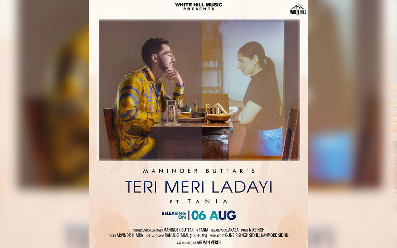Maninder Buttar's 'Tere Meri Ladayi' Song From Album Jugni Released