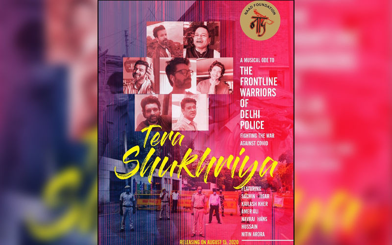 Navraj Hans Shares Poster Of His New Song 'Tera Shukriya'