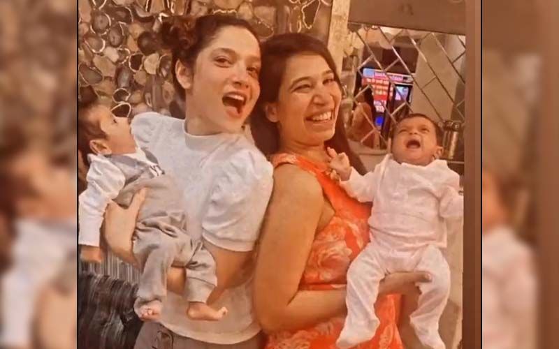 Ankita Lokhande Is The Coolest Aunt; Celebrates Niece And Nephew’s 2-Month Birthday PICS HERE