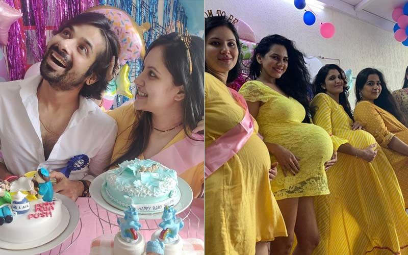 Puja Banerjee Gets A Surprise Baby Shower From Hubby Kunal Verma; Don’t Miss The ‘Push Puja Push’ Cake - PICS