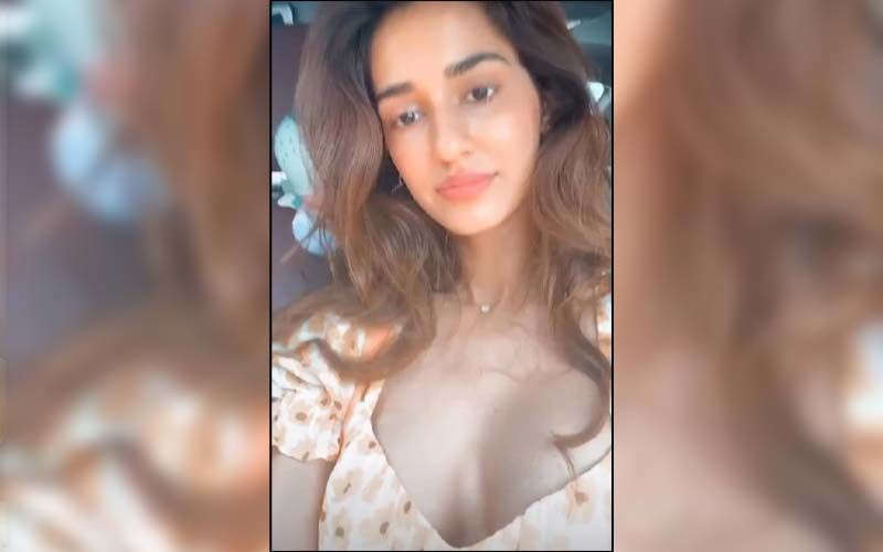 Disha Patani Wears Dewy Makeup And Heart-Shaped Earrings As She Steps Out For A Coffee With Tiger Shroff