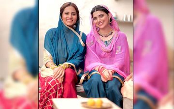 Saunkan Saunkne: Sargun Mehta, Nimrat Khaira Enjoys At Shooting