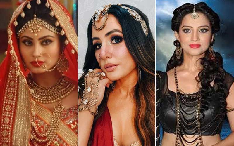 Naagin 5: Hina Khan Looks Stunning As She Shares BTS Pictures While Nailing The Look; OG Naagin Mouni Roy And Adaa Khan Are All Hearts
