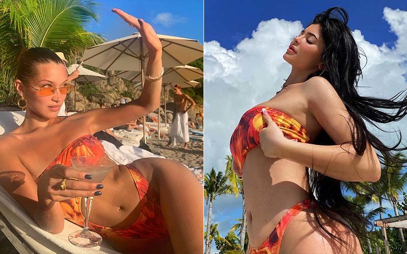Bella Hadid Sets Temperature Soaring In A Sultry Monokini, But Wait, Isn’t It The Same As Kylie Jenner?