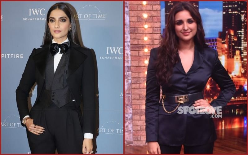 Sonam Kapoor Or Parineeti Chopra- Who Looks HOT And Who Does NOT In The Black Suit?