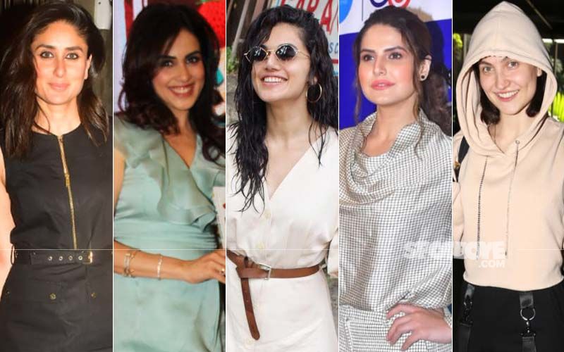 STUNNER OR BUMMER: Kareena Kapoor Khan, Genelia Deshmukh, Taapsee Pannu, Zareen Khan Or Elli AvrRam?