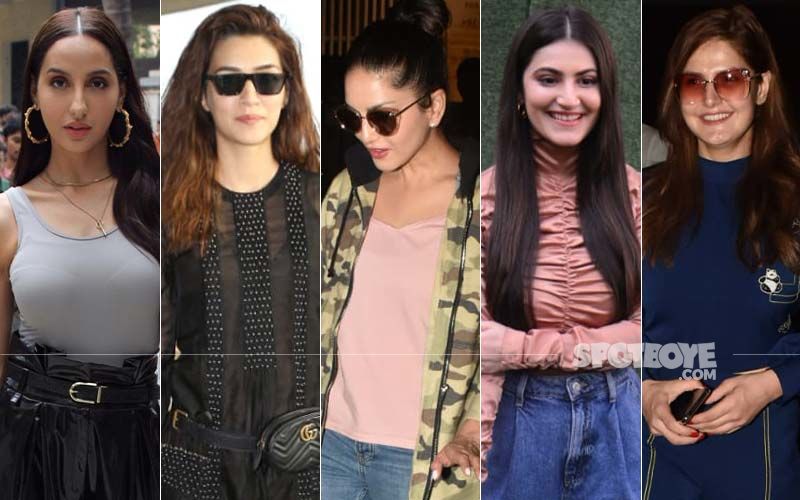 STUNNER OR BUMMER: Nora Fatehi, Kriti Sanon, Sunny Leone, Shivaleeka Oberoi Or Zareen Khan?