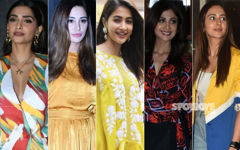 STUNNER OR BUMMER: Sonam Kapoor, Rakul Preet Singh, Nargis Fakhri, Shilpa Shetty Or Pooja Hegde?