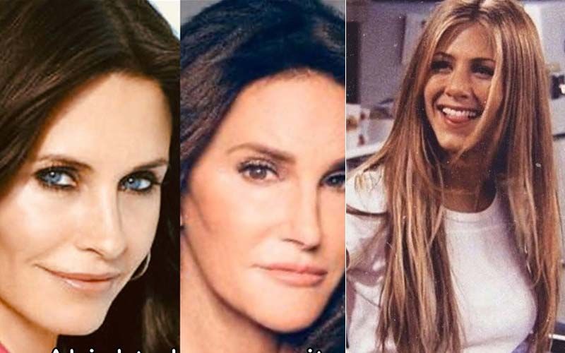 Courteney Cox Agrees To Having A Striking Resemblance To Caitlyn Jenner; Jennifer Aniston Can't Stop Laughing