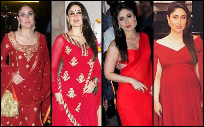Kareena Kapoor Khan's Red HOT Look At Armaan Jain's Roka Reiterates That No One Rocks The Colour Like Bebo!