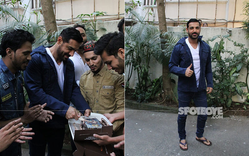 Happy Birthday John Abraham: Actor Celebrates With Fans; Cuts A Cake