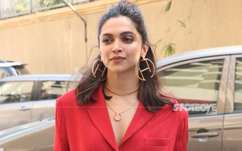 Deepika Padukone Has Got Us Feeling The Christmas Vibe In Her All-Red Pantsuit –PICS