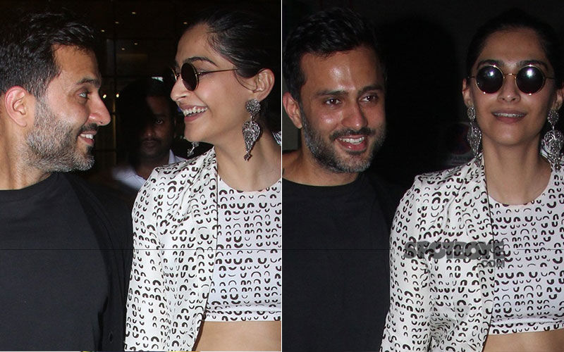 Sonam Kapoor And Anand Ahuja’s Monochromatic Couple Fashion Is No Coincidence!