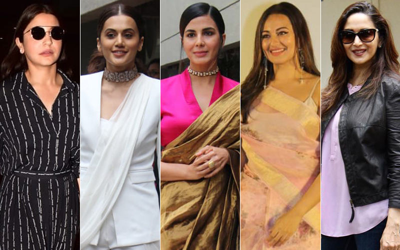 STUNNER OR BUMMER: Anushka Sharma, Taapsee Pannu, Kirti Kulhari, Sonakshi Sinha Or Madhuri Dixit?