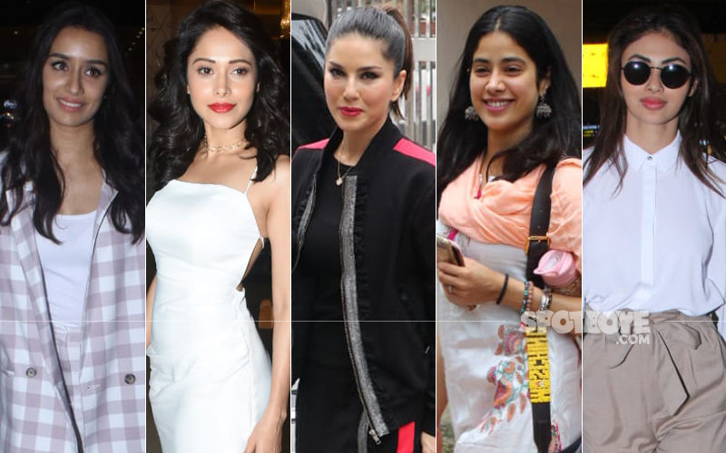 STUNNER OR BUMMER: Shraddha Kapoor, Nushrat Bharucha, Sunny Leone, Janhvi Kapoor Or Mouni Roy?