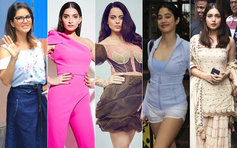 STUNNER OR BUMMER: Sunny Leone, Sonam Kapoor, Kangana Ranaut, Janhvi Kapoor Or Bhumi Pednekar?