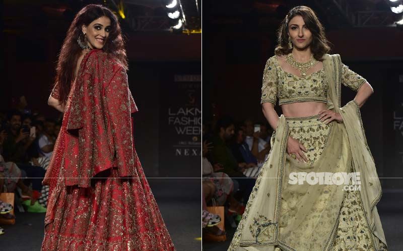 Lakme Fashion Week 2019: Genelia D'Souza And Soha Ali Khan Captivate The Audience With Their Desi Looks
