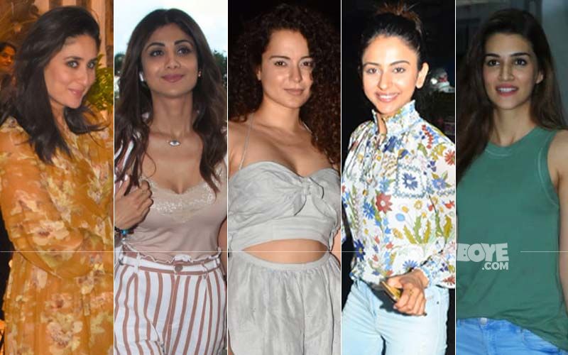 STUNNER OR BUMMER: Kareena Kapoor Khan, Shilpa Shetty, Kangana Ranaut, Rakul Preet Singh Or Kriti Sanon?