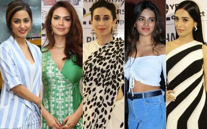 STUNNER OR BUMMER: Hina Khan, Esha Gupta, Karisma Kapoor, Nidhhi Agerwal Or Amrita Rao?