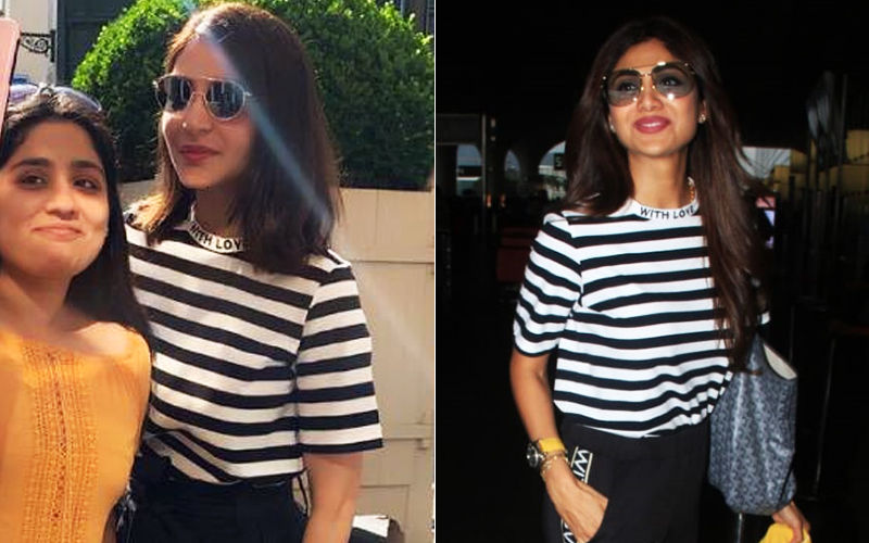 Anushka Sharma Vs Shilpa Shetty Kundra: Battle Of The Stripes